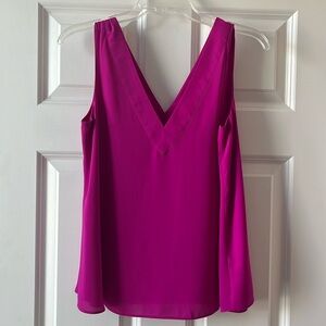 Lilly Pulitzer XS Magenta Sleeveless Blouse